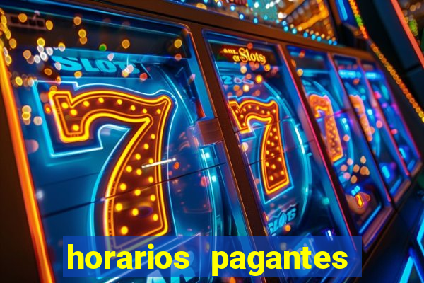 horarios pagantes fortune tiger bet7k