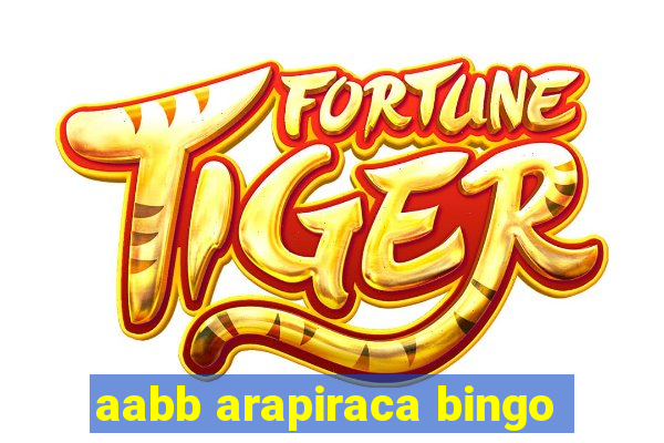 aabb arapiraca bingo