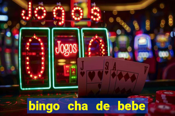 bingo cha de bebe cartelas para imprimir