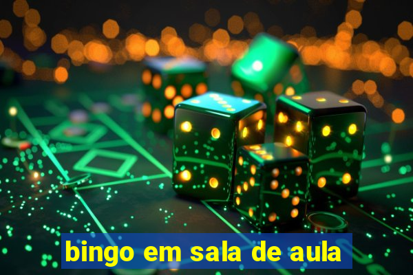 bingo em sala de aula