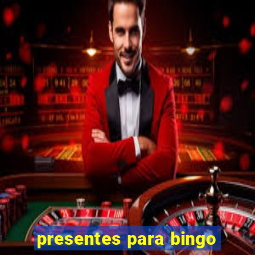 presentes para bingo