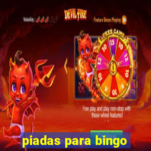 piadas para bingo